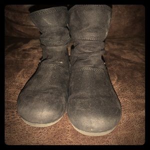 Toddler girl black booties!
